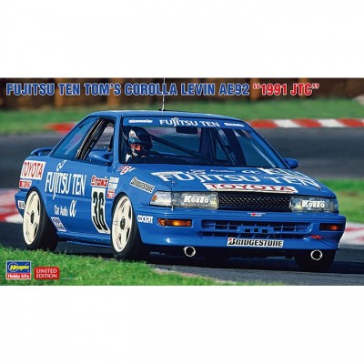 [ܼ] BH20492 [Hasegawa] BH20492 1/24 Fujitsu Ten Toms Corolla Levin AE92 1991 JTC
