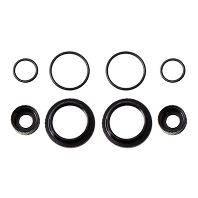 [ܼ] AA91909 [TEAM ASSOCIATED] AA91909 12 mm Shock Collar and Seal Retainer Set, black