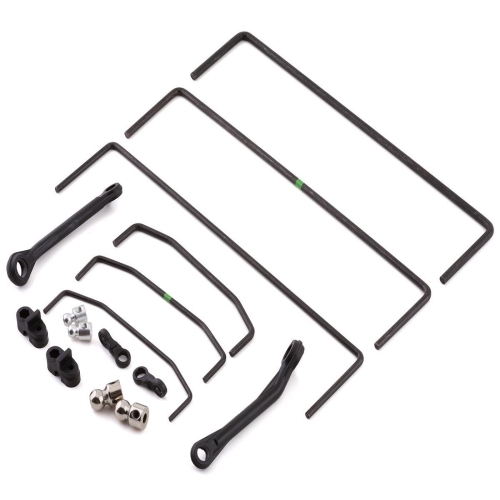 [ܼ] LOS254068 [TEAM LOSI] Front & Rear Sway Bar Set (3): SBR 2.0
