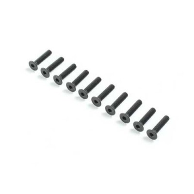 [ܼ] LOS235178 [TEAM LOSI] Flat Head Screws M3x14mm (10)