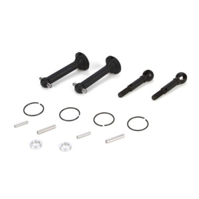 [���ܼ�] LOS232058 [TEAM LOSI] Axle Shaft Set FR RR (2) V100