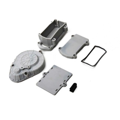 [ܼ] AXI231041 [Axial] Cage Radio Box, Spur Cover (Gray): RBX10