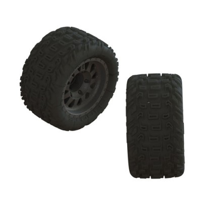 [ܼ] ARA550091 [ARRMA] ARA550091 DBOOTS KATAR TIRE SET GLUED (1 PAIR)