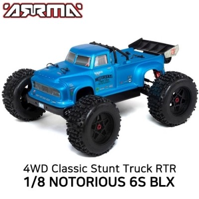 [ܼ] ARA8611V5T2 [ARRMA] 1/8 丮콺 6S V5 Blue 100KM/H -   RTR (͸,  )