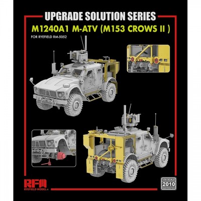 [ܼ] CRM2010 [RFM] CRM2010 1/35 Upgrade Solution Series M1240A1 M-ATV for Rye Field Model M153 CROWS II -  