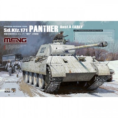 [ܼ] CETS-046 [Meng] CETS-046 1/35 Panther Ausf.A Early-Sd.Kfz.171 German Medium Tank