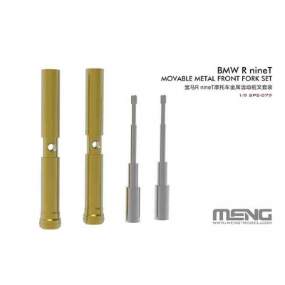 [ܼ] CESPS-079 [Meng] CESPS-079 1/9 BMW R nineT Movable Metal Front Fork Set - ũ 