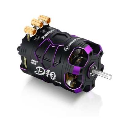 [���ܼ�] 30401139 [HOBBYWING] [�帮��Ʈ ����] Xerun D10 13.5T 2900Kv Sensored Brushless Motor - Purple Spirit Edition