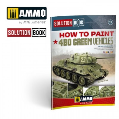 [ܼ] CG6600 [MIG AMMO] CG6600 How to Paint 4BO Green Vehicles