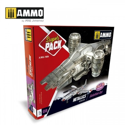 [ܼ] CG7809 [MIG AMMO] CG7809 SUPER PACK METALLICS