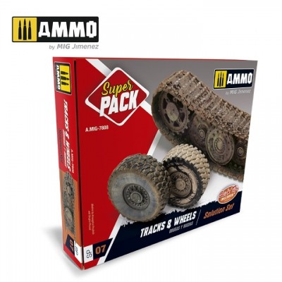 [ܼ] CG7808 [MIG AMMO] CG7808 SUPER PACK TRACKS AND WHEELS