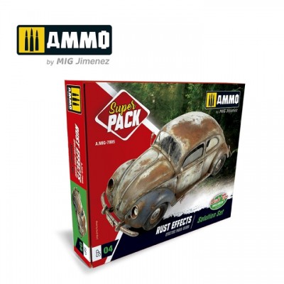 [ܼ] CG7805 [MIG AMMO] CG7805 RUST EFFECTS. SOLUTION SET