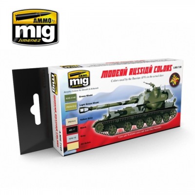 [ܼ] CG7109 [MIG AMMO] CG7109 MODERN RUSSIAN CAMO COLORS