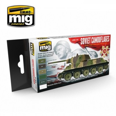 [ܼ] CG7107 [MIG AMMO] CG7107 1935-1945 SOVIET CAMOUFLAGES