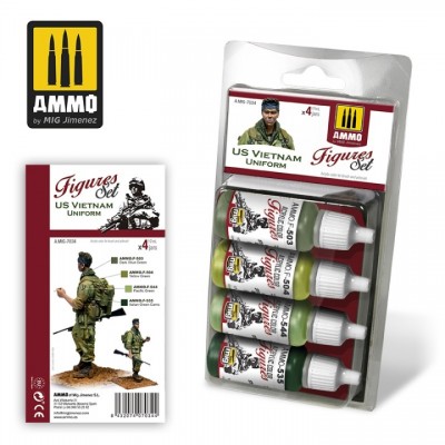 [ܼ] CG7034 [MIG AMMO] CG7034 US VIETNAM UNIFORMS SET