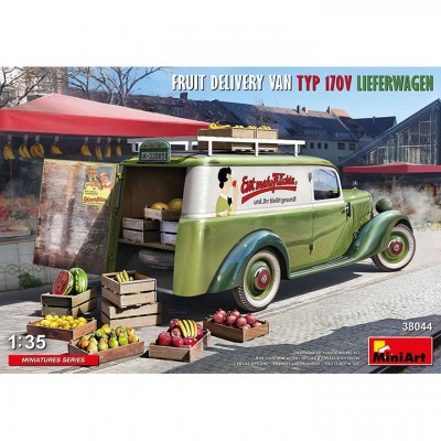 [ܼ] BE38044 [Miniart] BE38044 1/35 Fruit Delivery Van TYP 170V Lieferwagen