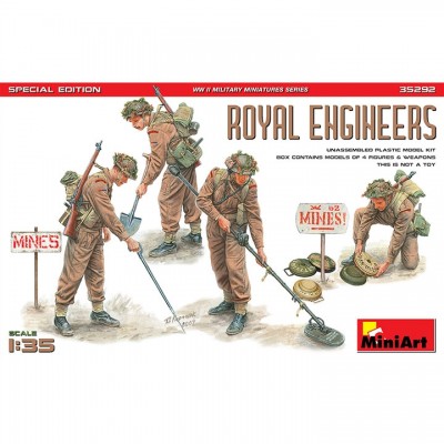 [ܼ] BE35292 [Miniart] BE35292 1/35 Royal Engineers. Special Edition