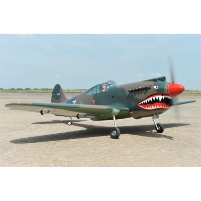 [ܼ]  Black Horse P-40C Tomahawk 60cc (2275mm)