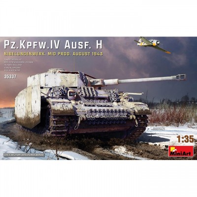 [ܼ] BE35337 [Miniart] BE35337 1/35 Pz.Kpfw.IV Ausf. H Nibelungenwerk Mid Prod. - August 1943