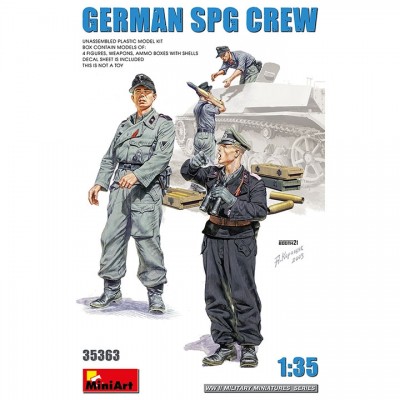 [ܼ] BE35363 [Miniart] BE35363 1/35 German SPG Crew