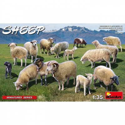 [ܼ] BE38042 [Miniart] BE38042 1/35 Sheep