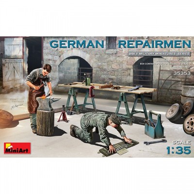 [ܼ] BE35353 [Miniart] BE35353 1/35 German Repairmen