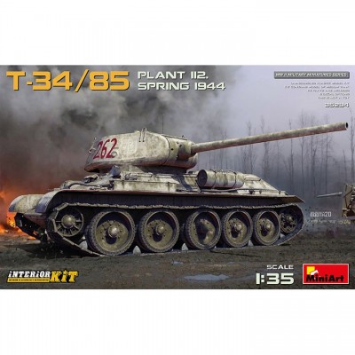 [ܼ] BE35294 [Miniart] BE35294 1/35 T-34/85 Plant 112 Spring 1944 Interior Kit