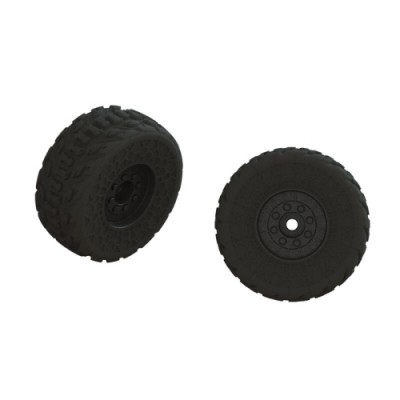 [���ܼ�] ARA550107 [ARRMA] ARA550107 dBoots FIRETEAM Tire Set, Glued (2)