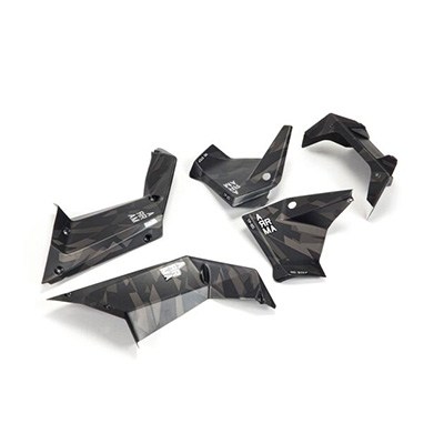 [ܼ] ARA411018 [ARRMA] ARA411018 Guard Set Painted, Black Camo: FIRETEAM