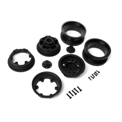 [ܼ] AXI45001 2.9 inch Black Rhino Primm Beadlock Wheels (2)