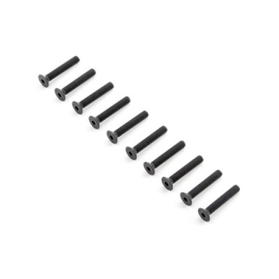 [���ܼ�] TLR255030 [TLR Racing] Flat Head Screws M5x30mm (10)