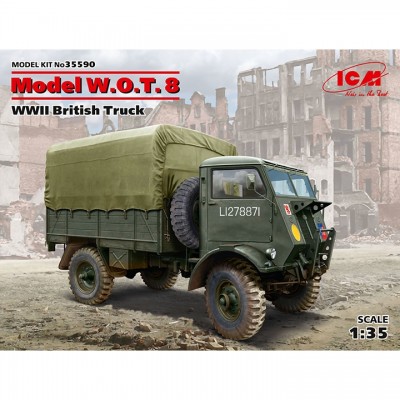 [ܼ] BICM35590 [ICM] BICM35590 1/35 Model W.O.T. 8, WWII British Truck