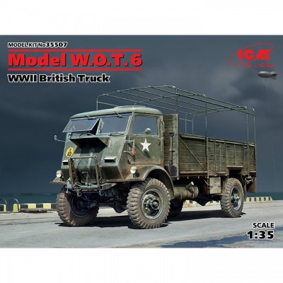 [ܼ] BICM35507 [ICM] BICM35507 1/35 Model W.O.T. 6, WWII British Truck (100% new molds)