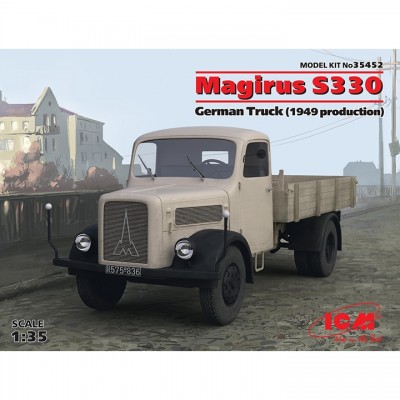 [ܼ] BICM35452 [ICM] BICM35452 1/35 Magirus S330 German Truck (1949 production) (100% new molds)