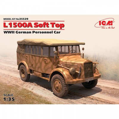 [ܼ] BICM35529 [ICM] BICM35529 1/35 L1500A Soft Top, WWII German Personnel Car
