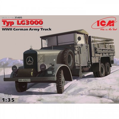 [ܼ] BICM35405 [ICM] BICM35405 1/35 Typ LG3000 6 wheels Truck , WWII German Army Truck
