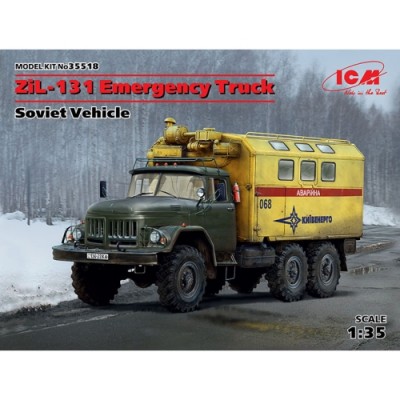 [ܼ] BICM35518 [ICM] BICM35518 1/35 ZiL-131 Emergency Truck, Soviet Vehicle