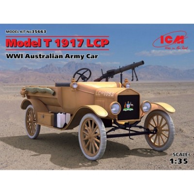 [ܼ] BICM35663 [ICM] BICM35663 1/35 Model T 1917 LCP, WWI Australian Army Car