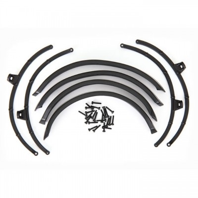 [ܼ] AX9227 [Traxxas] AX9227 Fender flares, front & rear (2 each)/ flare mounts (4)/ 2x8 CS (24) (fits 9211 body)