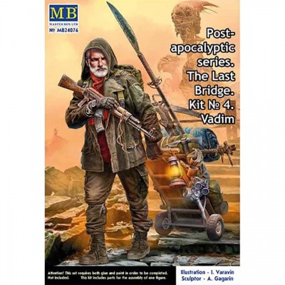 [���ܼ�] CM24076 [MasterBox] CM24076 1/24 Post Apocalyptic Series.The last Bridge.Kit No.4 Vadim