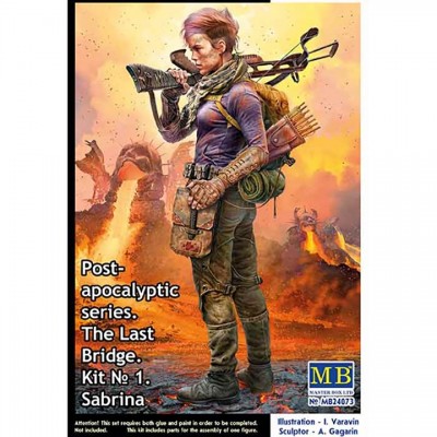 [���ܼ�] CM24073 [MasterBox] CM24073 1/24 Post-Apocalyptic Series The Last Bridge Kit No.1 Sabrina
