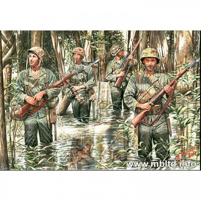 [ܼ] CM3589 [MasterBox] CM3589 1/35 US Marines in Jungle, WW II era