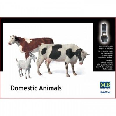 [ܼ] CM3566 [MasterBox] CM3566 1/35 Domestic Animals