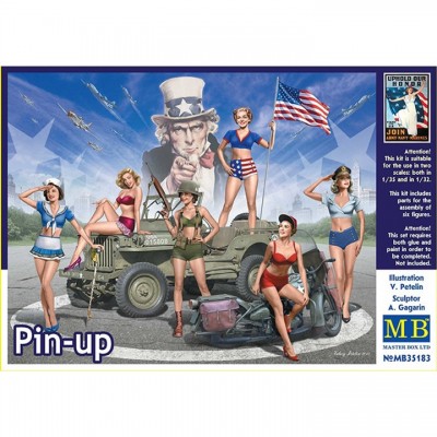 [ܼ] CM35183 [MasterBox] CM35183 1/35 Pin-up -  