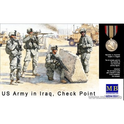 [ܼ] CM3591 [MasterBox] CM3591 1/35 US Check Point in Iraq