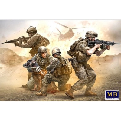 [ܼ] CM35181 [MasterBox] CM35181 1/35 No Soldier left behind - MWD Down