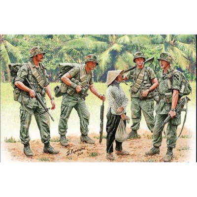 [ܼ] CM3599 [MasterBox] CM3599 1/35 Patroling. Vietnam War series