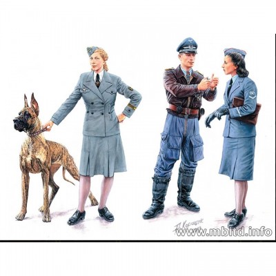 [ܼ] CM3557 [MasterBox] CM3557 1/35 Women at War, Germany Luftwaffe Helferinnen