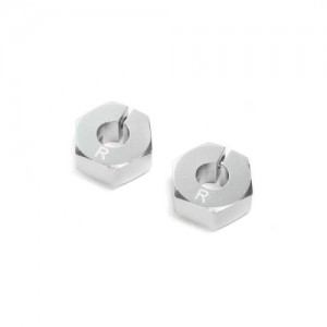 [TEAM LOSI] Clamping Rear Wheel Hexes, Aluminum: 22S 