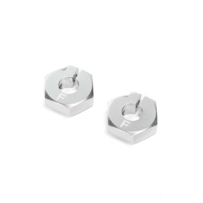 [ܼ] LOS332005 [TEAM LOSI] Clamping Front Wheel Hexes, Aluminum: 22S